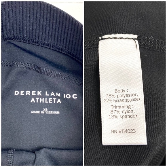 Derek Lam IOC ATHLETA Crop Pants In Black - Picture 6 of 11
